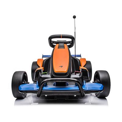 China With Latest Licensed Mclaren 24v Continuously Variable Transmission Ride On Electric Car Drift Go Electric Kart Pedal Go Kart For Kids for sale