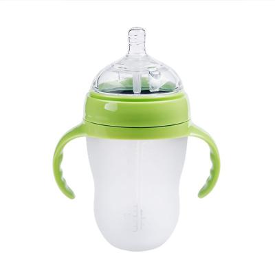 China BPA Manufacturers Baby Bottle BPA Free Newborn Milk OEM Anti Colic Silicon Free Baby Bottle for sale