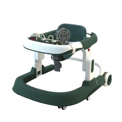 China Eco-friendly Material O-leg Anti-rollover Can Sit Infant Kids Small U-shaped Tikes Adjustable Speed ​​Baby Walkers for sale