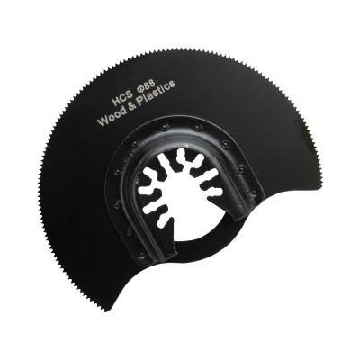 China Cutting Effect 88mm HCS Multifunction Oscillating Tool Saw Blade Quickly Cut Wood Plastic for sale