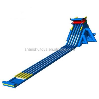 China 0.55mm PVC Tarpaulin Commercial Slip n Slide Giant Inflatable Slide Outdoor Inflatable City Slides For Sale for sale