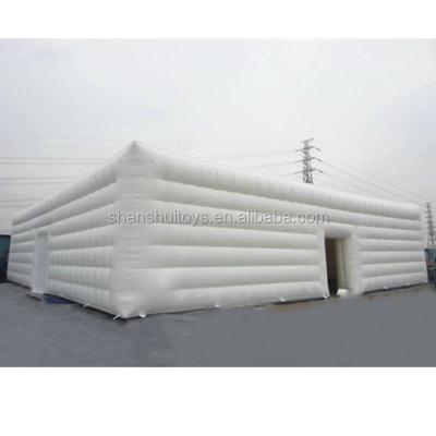 China Outdoor Giant Inflatable Tent Event Inflatable Dome Air Party Event Tent Cube Marquee Tent For Sale for sale