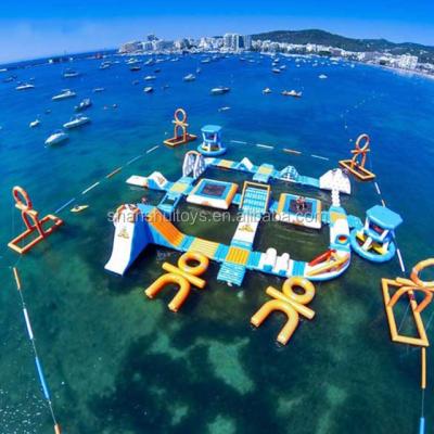 China 2021 games, new Inflatable water park entertainment inflatable water park floating aqua park for sale for sale