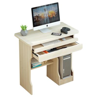 China The other simple office desk student hired learning and writing home simple computer table computer desk with shelf for sale