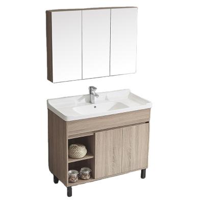 China New Customized Luxury Modern Furniture Suite Bathroom Cabinets Bathroom Vanity Cabinet for sale