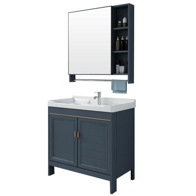 China Latest High Gloss Modern Bathroom Vanity Bathroom Many Sizes, Bathroom Cabinet With Sink for sale