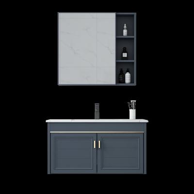 China New Modern Bathroom Furniture Cabinet Modern White Ceramic Sink Cheap Price Home Hotel Bathroom for sale