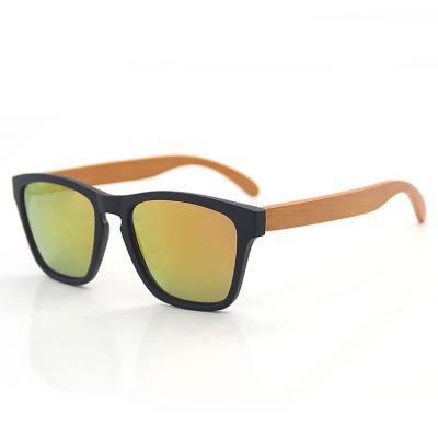 China Protect eyes from bamboo sunglasses cheap custom logo sale 2021 new sun women equip wood frame sunglasses for sale