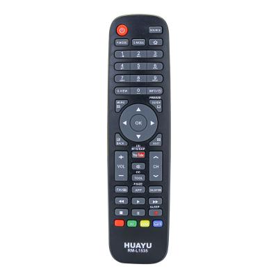 China High quality PBOX HUAYU RM-L1535 ABS use for haier smart led lcd tv remote control with netflix for sale