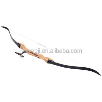 China Wooden riser shooting recurve bow for sale