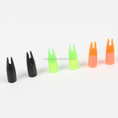 China High quality PC material 8mm arrow nock for arrows Te koop