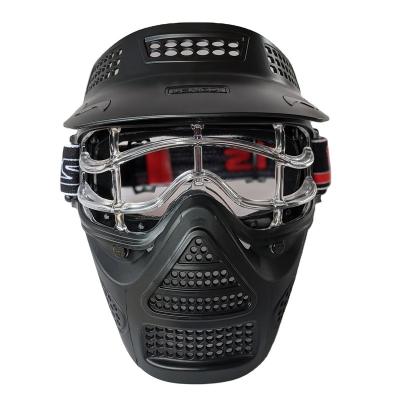 Китай Archery tag game use paintball mesh full face mask protective helmet продается