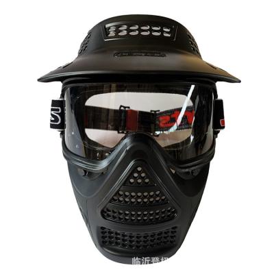 China 2021 New design antifog archery game paintball mask zu verkaufen