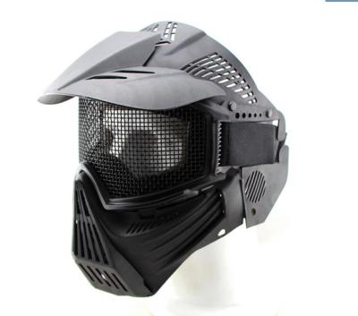 中国 Full Face Military Tactical Steel Mesh Mask 販売のため