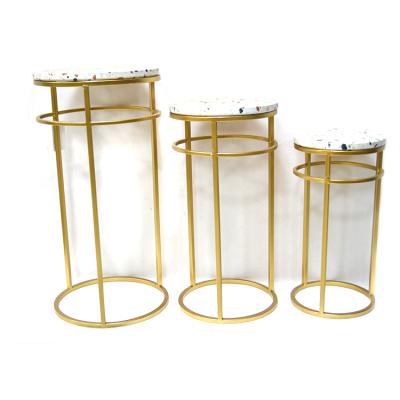 China Metal Design Legs Marble Living Room Coffee Tea Table Tops Luxury Home Decor Side Table Comfortable Modern Home Furniture for sale