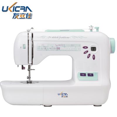 China Ukicra sewing machine mesin jahit lockstitch sewing machine automatic one-step portable sewing machine-dimension buttonhole household for sale