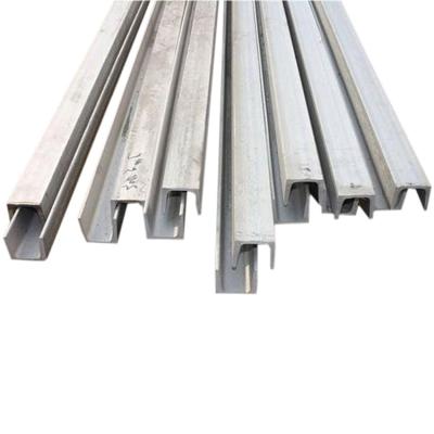 China Industry high quality 304 stainless steel u channel form stainless steel section bar for structural parts for sale