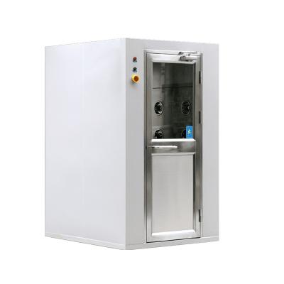 China GMP-Certified Dual Air Shower | 304 Stainless Steel & ≤60dB Quiet | Pharma-Grade ISO Design for sale