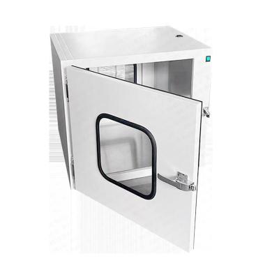 China Customizable Cleanroom Pass Box Electronic / Mechanical Interlock Pass Cabinet for sale