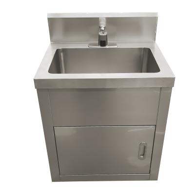 China Lavabo de lavado de manos personalizado en acero inoxidable 304 para desinfección en venta