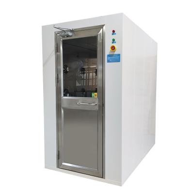 China GMP-Compliant 201 Stainless Air Shower | 1240x2000x2100mm | Pharma-Grade Twin Airflow for sale