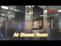 Intelligent Air Shower Room 1500W Clean Room Air Shower Customized For Lab