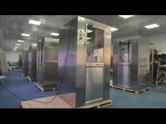 Disinfection and Sterilization Clean Room Equipment 3 Mist Shower Nozzles Emergency Stop Button