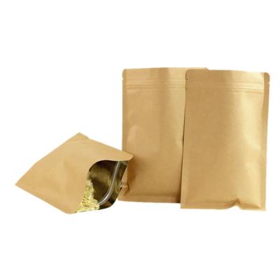 China Custom Printed Aluminum Foil Lined Food Packaging Paper Bags with Your Own Logo Te koop