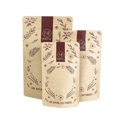 China Kraft Paper Bags Lined Aluminum Foil Laminate Aluminium Foil Foil Lined Bags Te koop