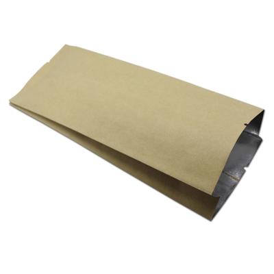 China Wholesale Best Quality Aluminum Foil Packaging Paper Bag Kraft Foil Lined Bag Greaseproof Custom Logo Kebab Bag Te koop