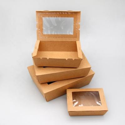 China #4 High quality Food Takeaway Packaging Takeout Box Paper Lunch Box Disposable Fast Food Packaging Boxes for sale