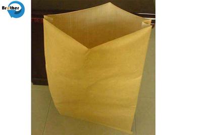 Κίνα Kraft Paper Laminated PP Woven Bag, Kraft Paper Sack Bags with PP Woven Laminated for Packing Flour, Powder Chemical προς πώληση