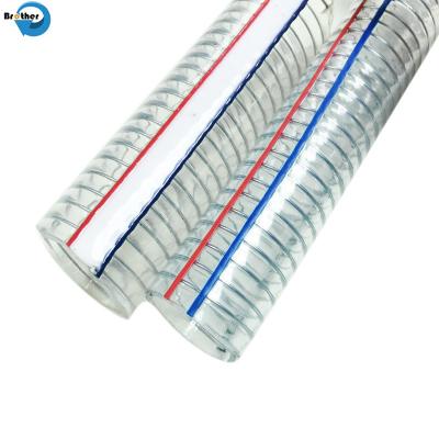 China 3/8 Inch to 6 Inch Clear Rigid PVC Steel Wire Reinforced Tube PVC Hose of Weifang China Manufacturer Te koop