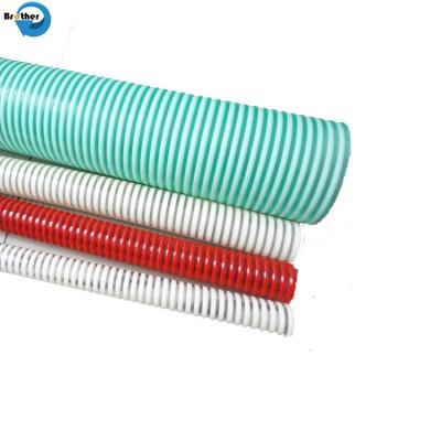 China Heavy Duty Grey PVC Suction Hose Ventilation Hose Flexible Hose for sale