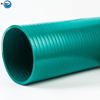 중국 Flexible Corrugated Water Pump Helix Spiral Vacuum 6 8 10 Inch PVC Suction Hose 판매용