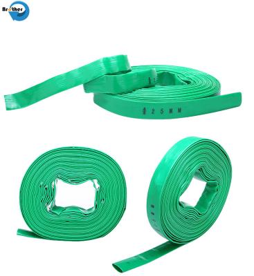 중국 PVC Reinforced Soft Flexible Anti-UV Durable Farmland Irrigation Water Discharge Layflat Hose 판매용