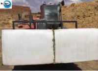 China 150 Gsm PP Woven Plastic Hay Bale Covers Moisture Proof For Wrapping Alfalfa Hay for sale