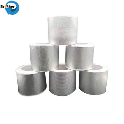 중국 Insulating Glass Making Aluminum Spacer Bar Coating Round Spacer Double Side Butyl Rubber Tape 판매용