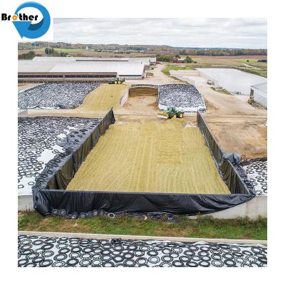 China White Color Agriculture 500mm Silage Wrap Film for Grass Baler for sale