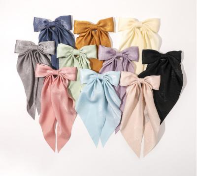 China Sweet Baby Grosgrain Ribbon Baby Hair Bows For Girls for sale