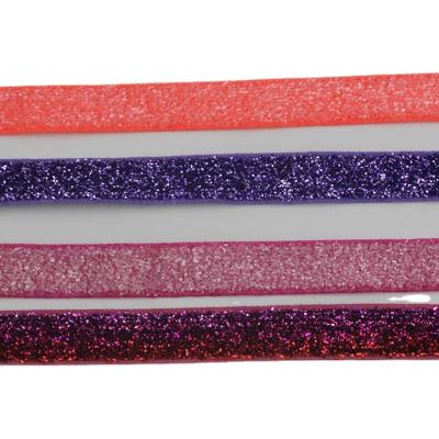 China Glitter Elastic Ribbon With Stretch With Lower MOQ for sale