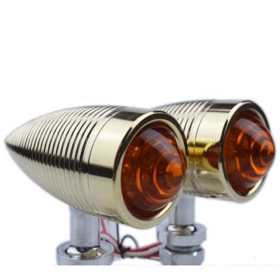 China Harley Aftermarket Light System Beehive Turn Signal Light Brass Harley Aftermarket Light System Beehive Turn Signal Light Brass Motorcycle Led Beehive Turn Signal Light Cafe Racer Light Brass Turn Signal Light à venda