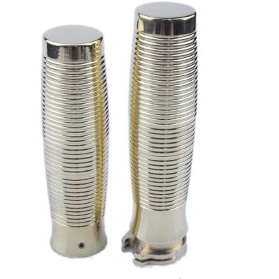 China HIVE HIVE Style Motorcycle Cafe Racer Brass Handlebar Grips New For Harley Davison 1 Inch Bar Grips for sale