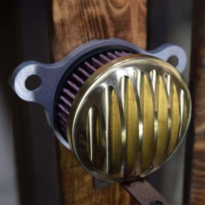 Κίνα Vintage Brass Harley Sportster Air Cleaner Harley Sportster Opener Harley 48 Air Cleaner Custom Brass Vintage Brass Air Cleaner Rough Harley Sportster Air Cleaner προς πώληση