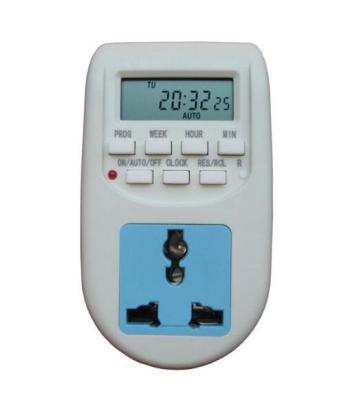 China Programmable Timer Switch 220V-240V Energy Saving Timer Digital Timer Socket EU Electronic Socket for sale