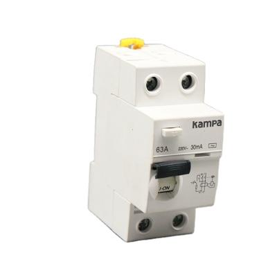 China Residual Current Circuit Breaker Kampa IDK 2p 25a Earth Leakage Circuit Breaker IDK for sale