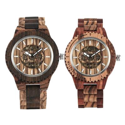 China Water Resistant Wrist Resin Recycled Wood Water Resistant Luxury Mens Watch for sale