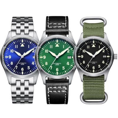 China Water Resistant Acero Inoxidable Reloj Para De Pilotos Hombre De Avion for sale