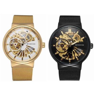 China Custom Logo Luxury Mens Automatic Watch Stainless Steel Atomatic Water Resistant WYGICOO Relojes Automaticos De Hombre Orologi Automatici for sale