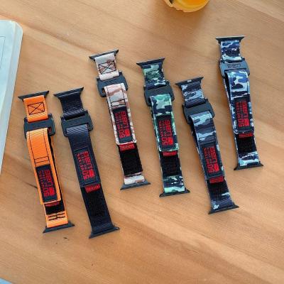 China Non-Specific Uag Apple Custom Watch Bands OEM Wristbands Call Banda Designer Correa Nylon Armband From WYGICOO Applewatch For Apple Watch Armband for sale